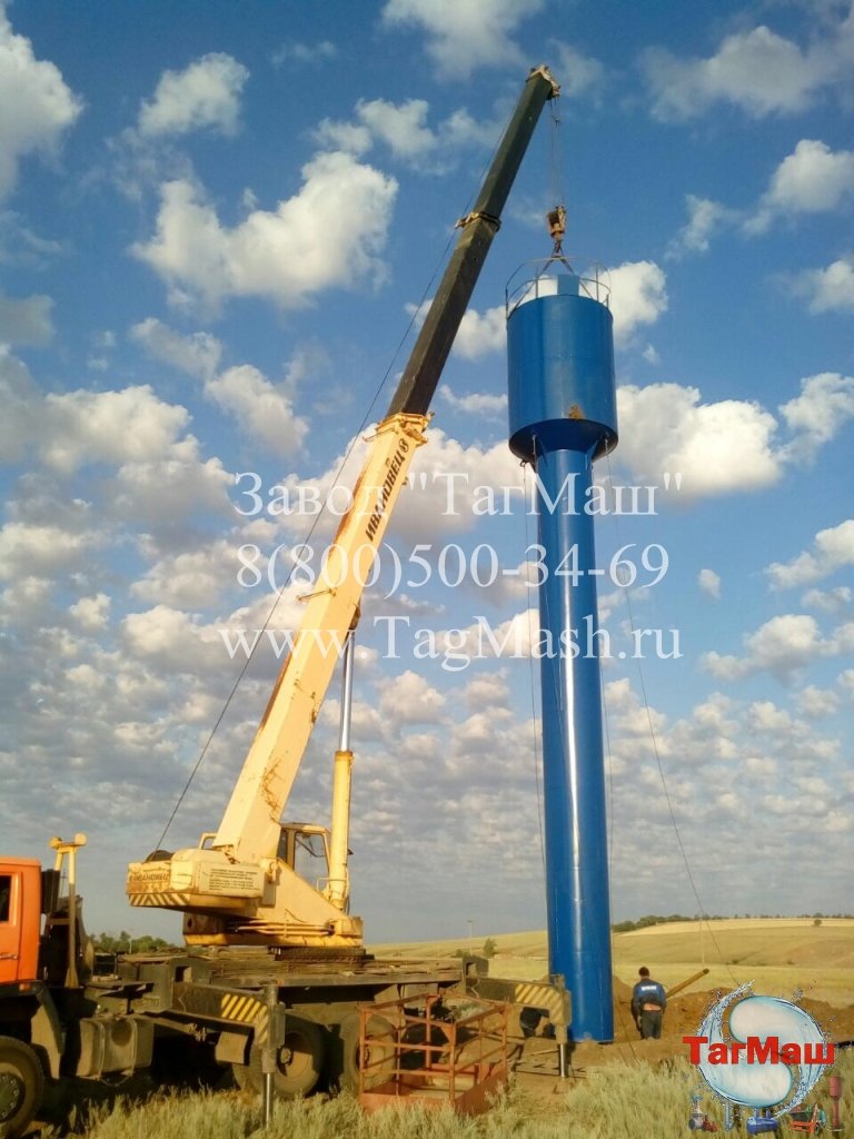 Водонапорная башня ВБР-15
