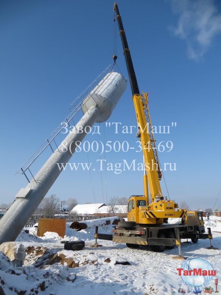 Водонапорная башня ВБР-25